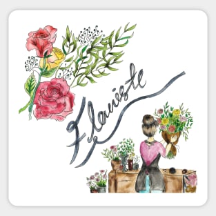 Florist Shop Sticker